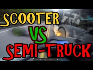 Scooter VS Fuel Tanker Truck (Mad Max Parody)