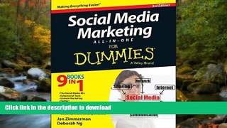 FAVORITE BOOK  Social Media Marketing All-in-One For Dummies FULL ONLINE