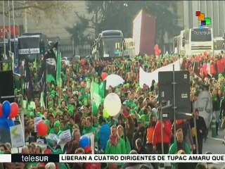 Bélgica: sindicatos se manifiestan contra medidas de austeridad