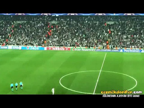 Beşiktaş Taraftarının 3-0 Biten İlk Yarıdan Sonra Takımı Tribünlere Çağırması