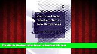 Read books  Courts and Social Transformation in New Democracies: An Institutional Voice for the