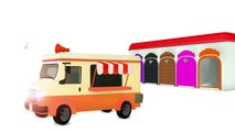 Colors for Children to Learn with Ice Cream Truck | Colours for Kids to Learn | Learning Videos