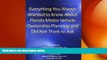 READ book  Everything You Always Wanted to Know About Florida Motor Vehicle Ownership Planning