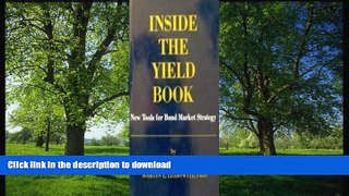 FAVORITE BOOK  Inside the Yield Book: Tools for Bond Market Strategy  BOOK ONLINE