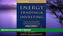 READ  Energy Trading and Investing: Trading, Risk Management and Structuring Deals in the Energy