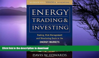 READ  Energy Trading and Investing: Trading, Risk Management and Structuring Deals in the Energy