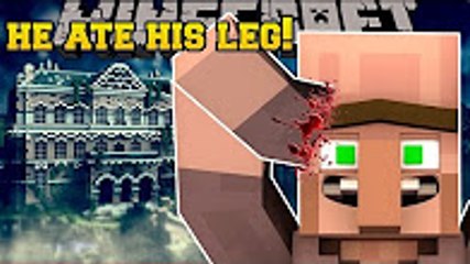 PopularMMOs Minecraft - HE ATE HIS OWN LEG! - THE ASYLUM - Custom Map [2] Pat and Jen