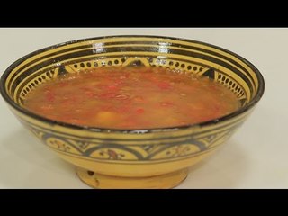 شوربة بطاطا بالحمص | نادية سرحان