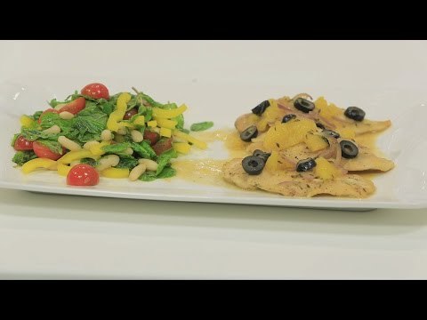 صدور دجاج بصوص البرتقال والينسون | رانيا الجزار