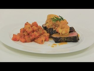 بيف فيليه مع جمبري بصوص الكابوريا | رانيا الجزار