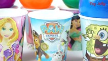 Balls Surprise Cups Disney Princess Spiderman Marvel Avengers X-men Paw Patrol Surprise Eggs