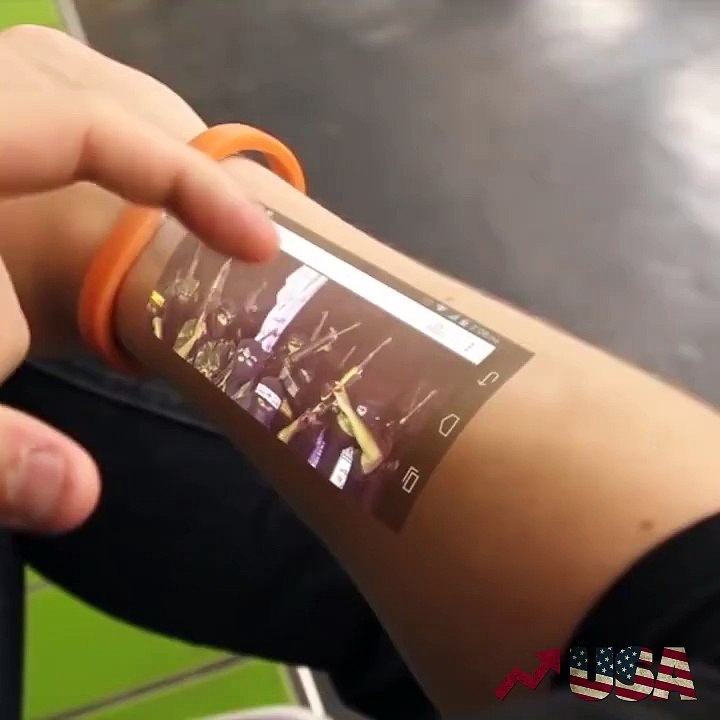 Cicret Bracelet | No need of Mobile any more | Next generation Technology | Iron Man | Bracelet Phone | Projection Phone