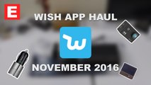 Wish App Haul November 2016 And Gift Ideas - Extreme Budget Tech