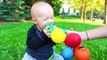 Faces Water Balloons - 5 Funny Wet Balloon Finger Family Song for Babies