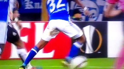 Dennis Aogo Penalty Goal Schalke 04 vs Nice 2-0 [24-11-2016]