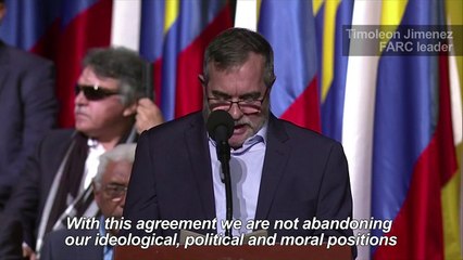 Colombia signs revised peace deal