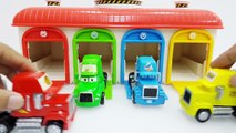 Disney Pixar Mack Truck and Disney Pixar Cars with Disney Car Garage Toys