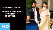 Ranveer Singh And Deepika Padukone Spotted Together | Ambani’s Pre-Wedding Celebration
