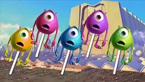 Monsters Inc Finger Family Animation Nursery Rhyme Song with Surprise Eggs For Kids