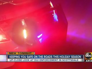 Police increase presence to spot drunk drivers during holiday