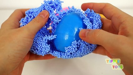 Play Foam Surprise Eggs Toys Peppa Pig Doc McStuffins Paw Patrol