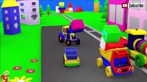 子供向けアニメ♫テーマ-トラックとフォークリフト。おもちゃアニメ 車 ♫ スーパーヒーローアンパンマン