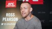 Ross Pearson guest fighter scrum at UFC Fight Night 101