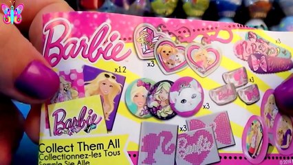 Huevos sorpresa de la muñeca Barbie, huevo sorpresa de princesitas de Frozen  Disney y kinder joy