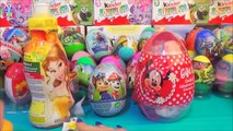 Huevo gigante sorpresa Disney,  la Patrulla Canina cachorros botella princesas capsula sorpresa