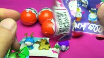 8 HELLO KITTY KINDER SURPRISE EGGS UNBOXING! Natoons, Mixart