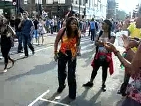 Lady-K au carnaval de notting hill 2007