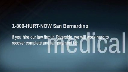 San Bernardino CA car accident lawyer