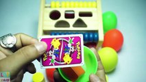 Fun Play and Learn Colours Surprise Eggs Collection - Kids Toys Play doh Disney - Learn Shapes