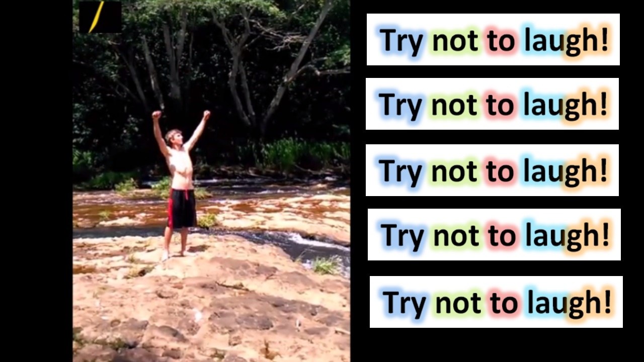 Dude jumping in a river - WTF! - epic wins