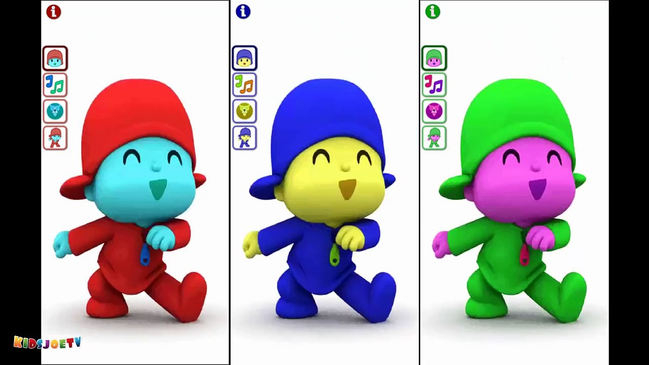 Baby Learn Colours with Talking Pocoyo Kids Gam...