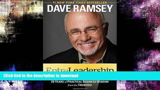 READ BOOK  EntreLeadership: 20 Years of Practical Business Wisdom from the Trenches FULL ONLINE