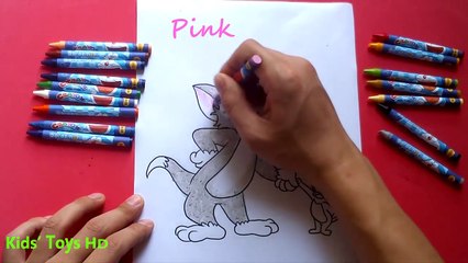 Tom And Jerry Coloring Pages For Kids ♥ Learning Colors With Tom And Jerry Coloring Book ♥ Kid Songs