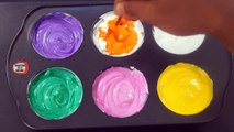 How To Make Frozen Paint For Kids,Play Doh surprise toys,Slime Colors, Learn Colors For Kids