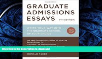 READ  Graduate Admissions Essays, Fourth Edition: Write Your Way into the Graduate School of Your