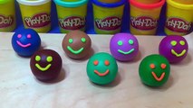 Fun Play Learn Colours with Play Doh Surprises Stacking Cups Nesting Kids Toys Clay Slime Surprises