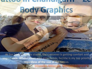 Tattoo In Chandigarh - Zee Body Graphics