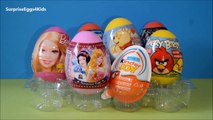 Kinder Joy Überraschungseier Disney Barbie Uova Apertura RIO2 Surprise Eggs Unboxing
