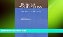 READ book  Business Associations-Agency, Partnerships, LLCs and Corporations, 2011 Statutes and
