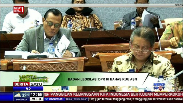 Badan Legislasi DPR Bahas Revisi UU ASN