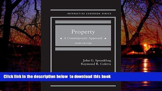 Read book  Property A Contemporary Approach, 3rd (Interactive Casebook Series) BOOOK ONLINE
