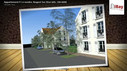Appartement F1 à vendre, Nogent Sur Oise (60), 106 600€
