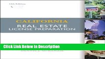 [PDF] California Real Estate License Preparation: 13th (thirteenth) Edition [Download] Online