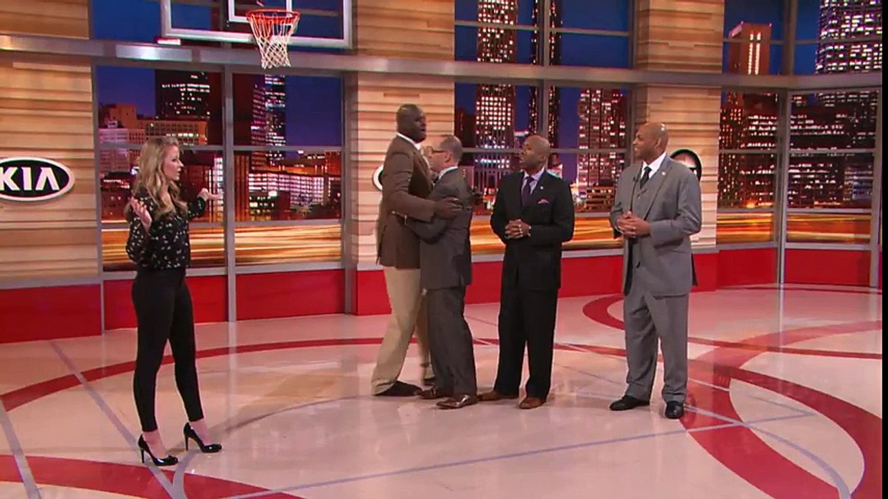 Shaq vs Kristen Ledlow - Free Throw Contest | Inside the NBA