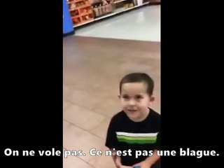 Ce papa va donner une bonne leçon a son fils surpris en train de voler !