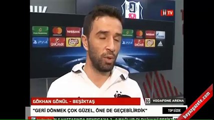 Gökhan Gönül'den Beşiktaş gafı